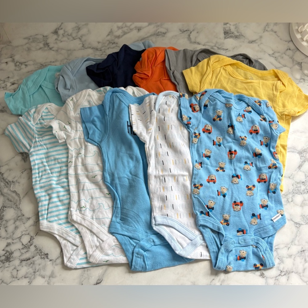 Assorted Colorful Kids One Pieces Set